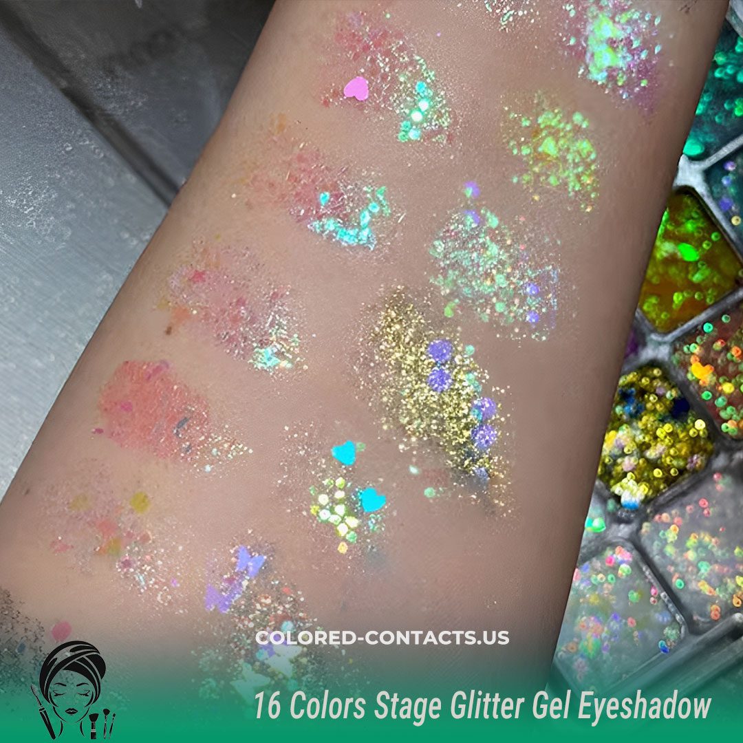 16 Colors Stage Glitter Gel Eyeshadow - thumbnail 2