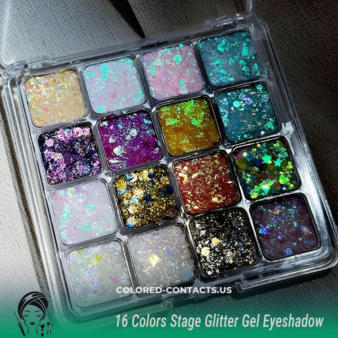 16 Colors Stage Glitter Gel Eyeshadow - image 1