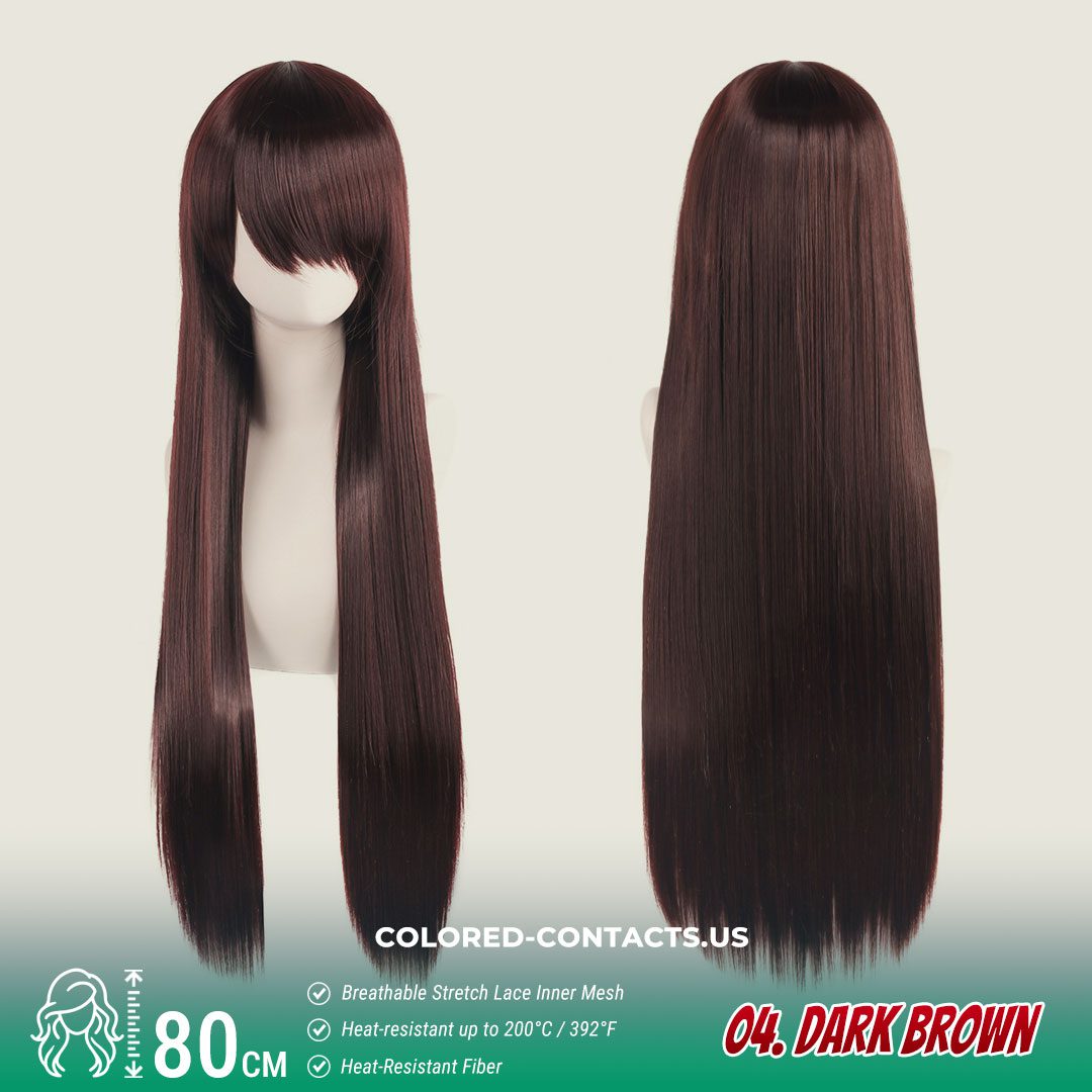 24-Color Versatile Cosplay Wig (80cm-Length) - thumbnail 5