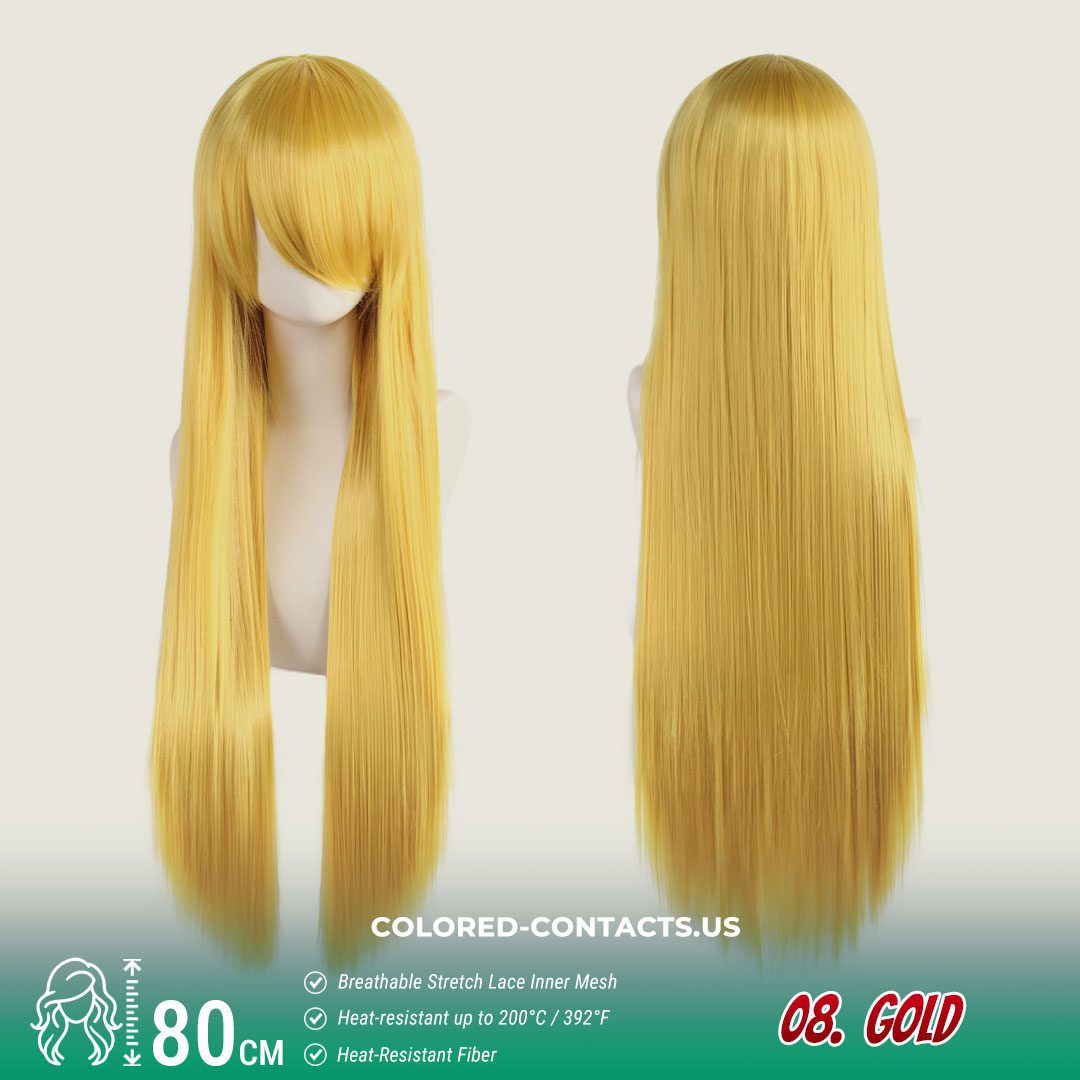 24-Color Versatile Cosplay Wig (80cm-Length) - thumbnail 9