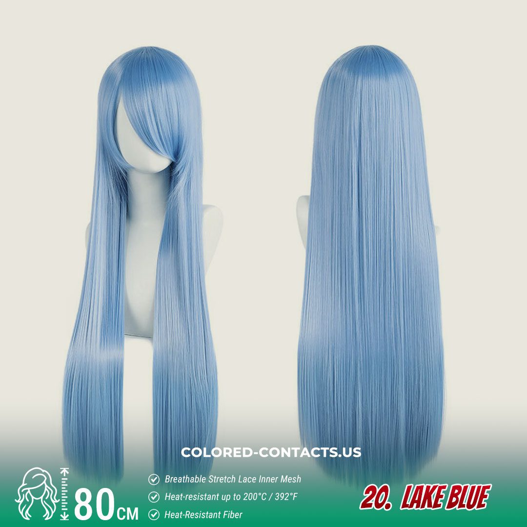 24-Color Versatile Cosplay Wig (80cm-Length) - thumbnail 20
