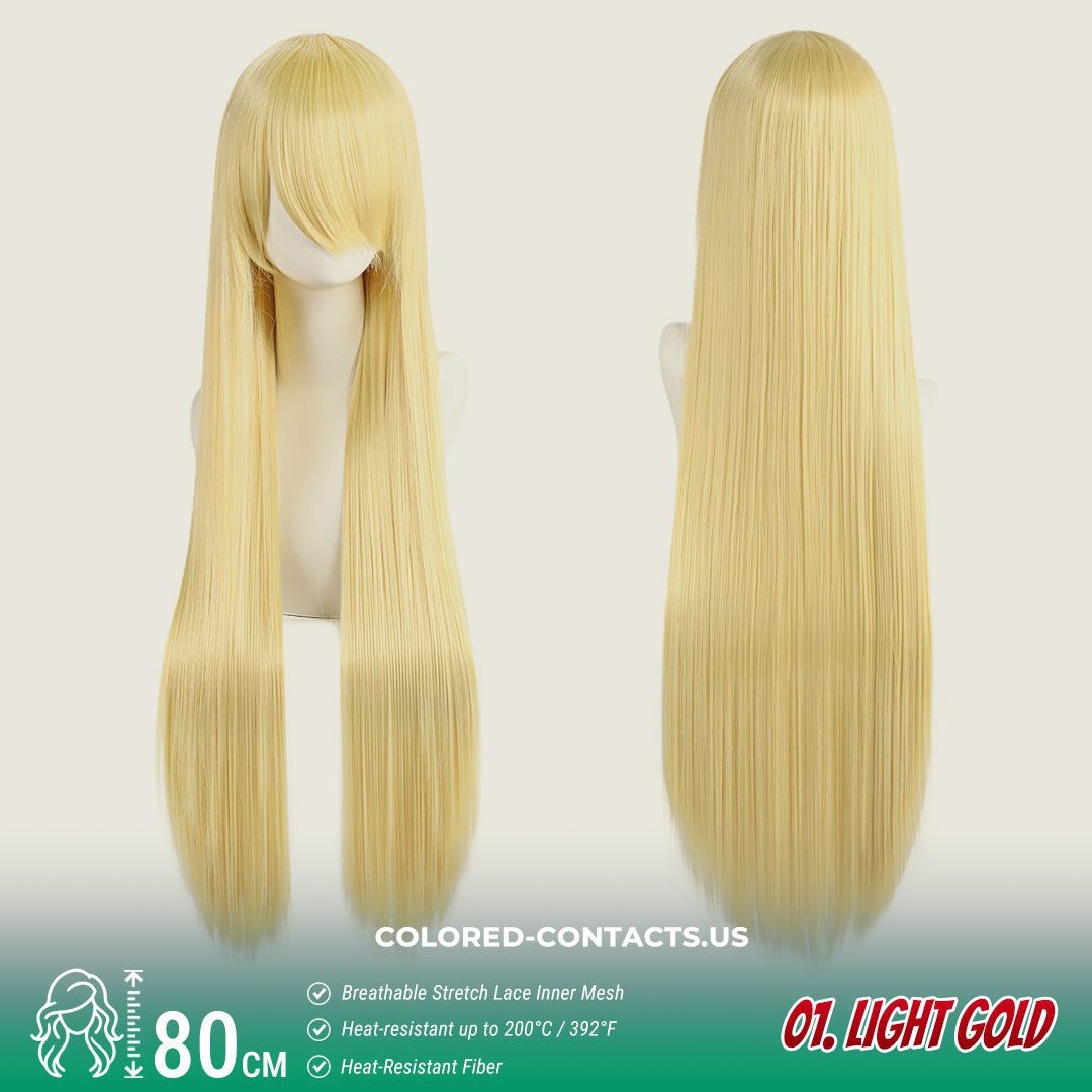 24-Color Versatile Cosplay Wig (80cm-Length) - thumbnail 2