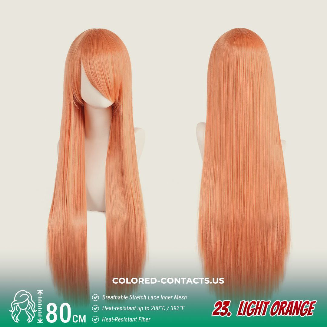 24-Color Versatile Cosplay Wig (80cm-Length) - thumbnail 23
