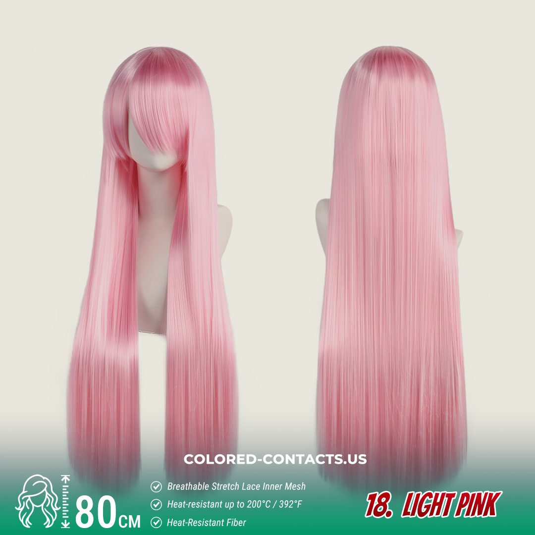 24-Color Versatile Cosplay Wig (80cm-Length) - thumbnail 19