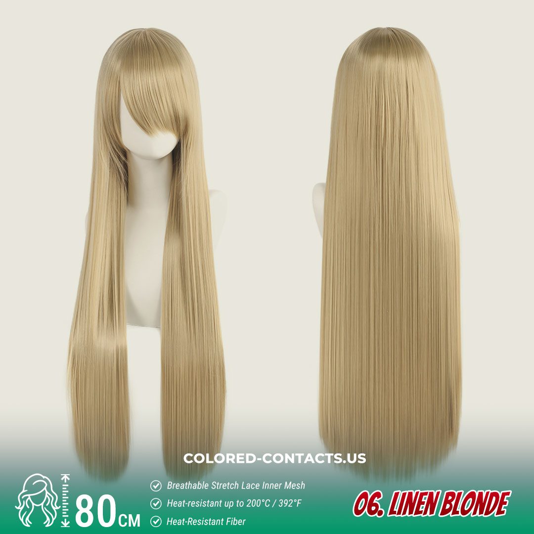 24-Color Versatile Cosplay Wig (80cm-Length) - thumbnail 7
