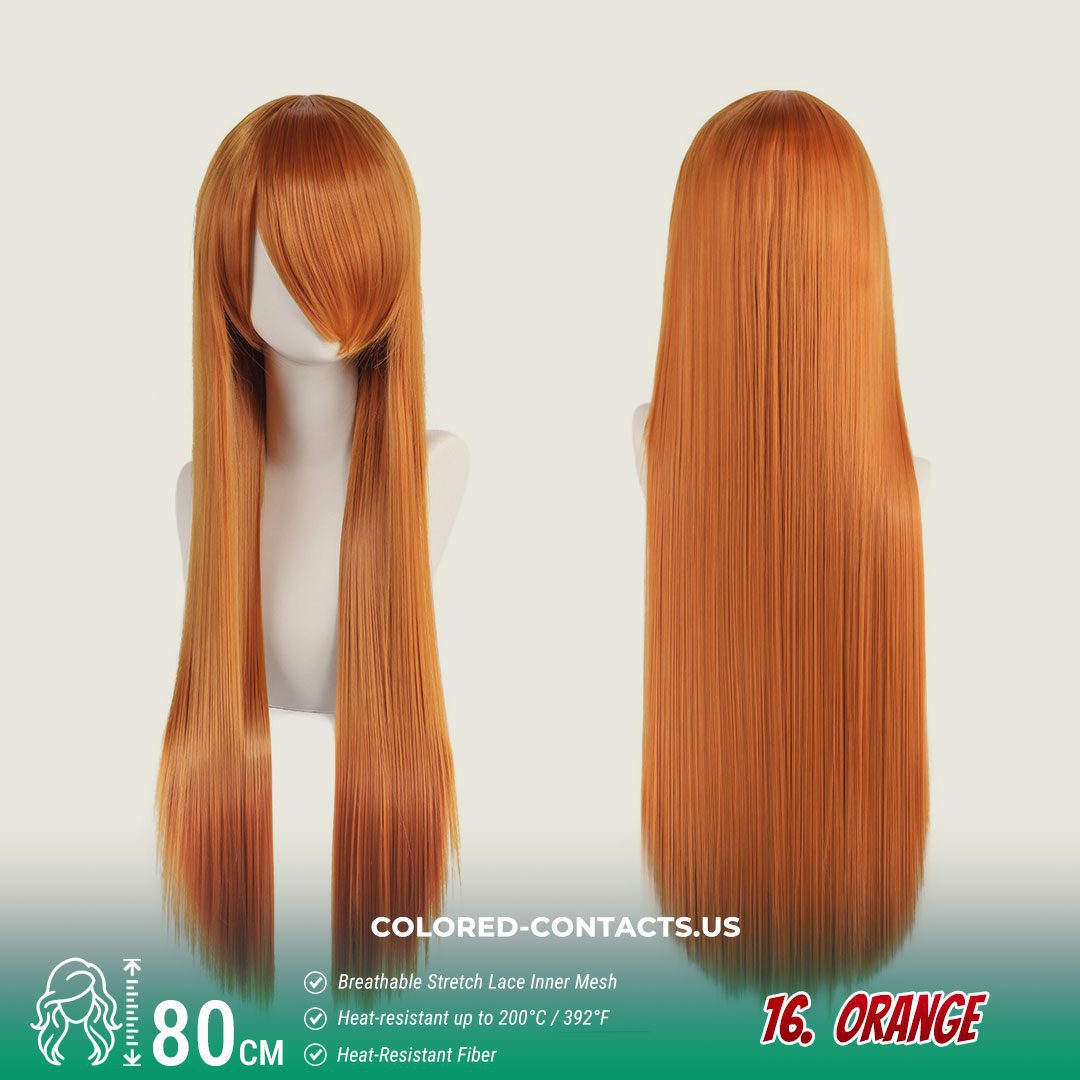 24-Color Versatile Cosplay Wig (80cm-Length) - thumbnail 17