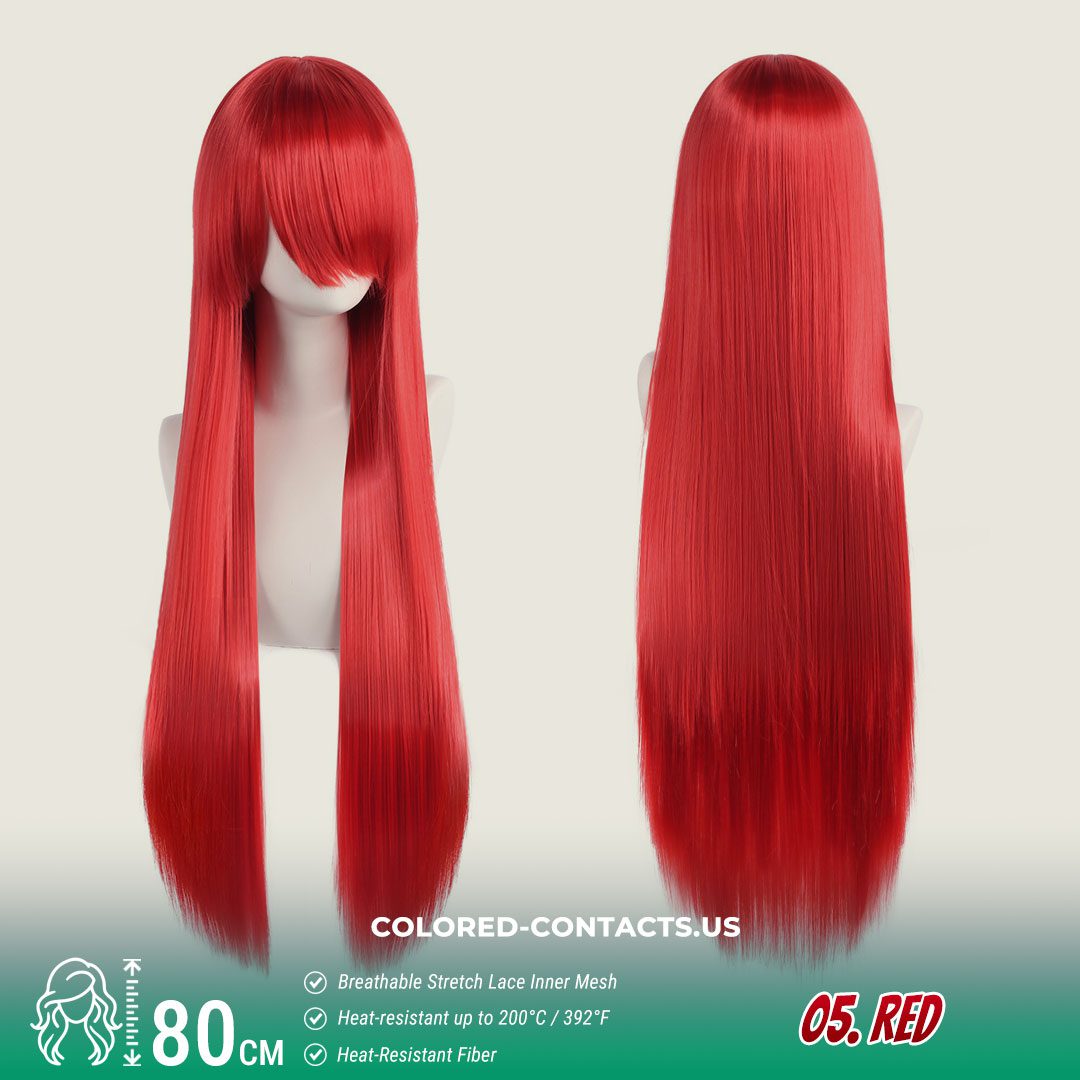 24-Color Versatile Cosplay Wig (80cm-Length) - thumbnail 6