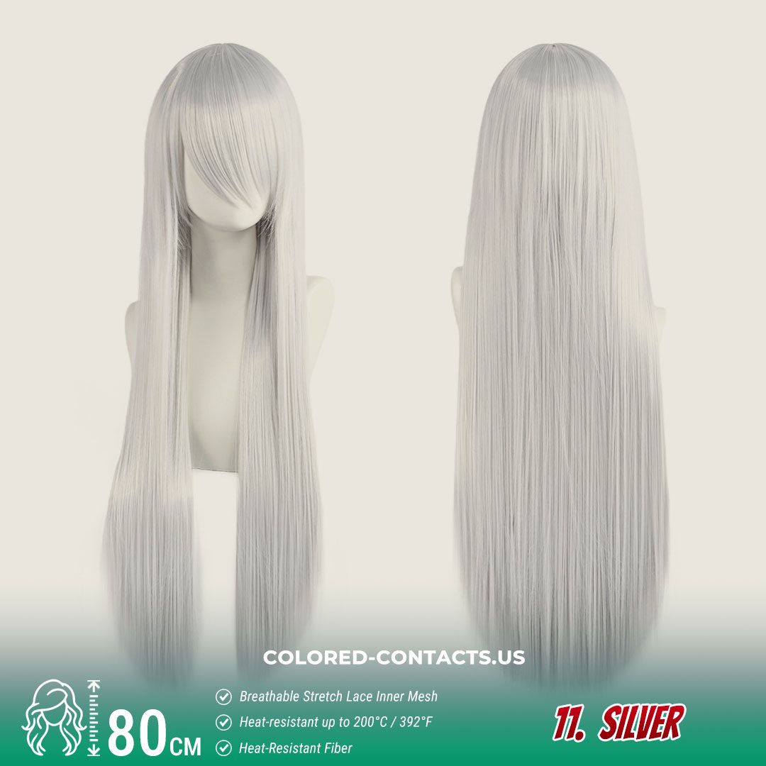 24-Color Versatile Cosplay Wig (80cm-Length) - thumbnail 12