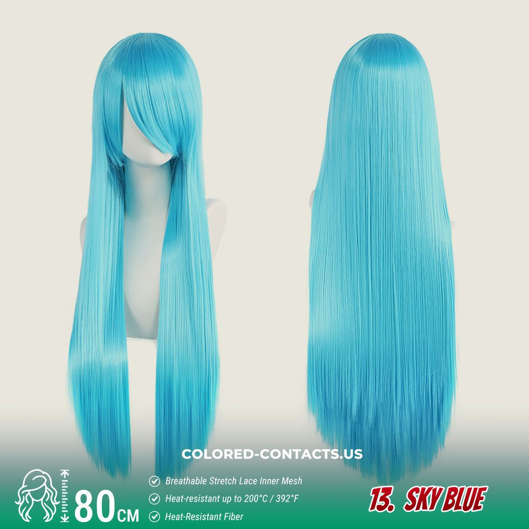 24-Color Versatile Cosplay Wig (80cm-Length) - thumbnail 14
