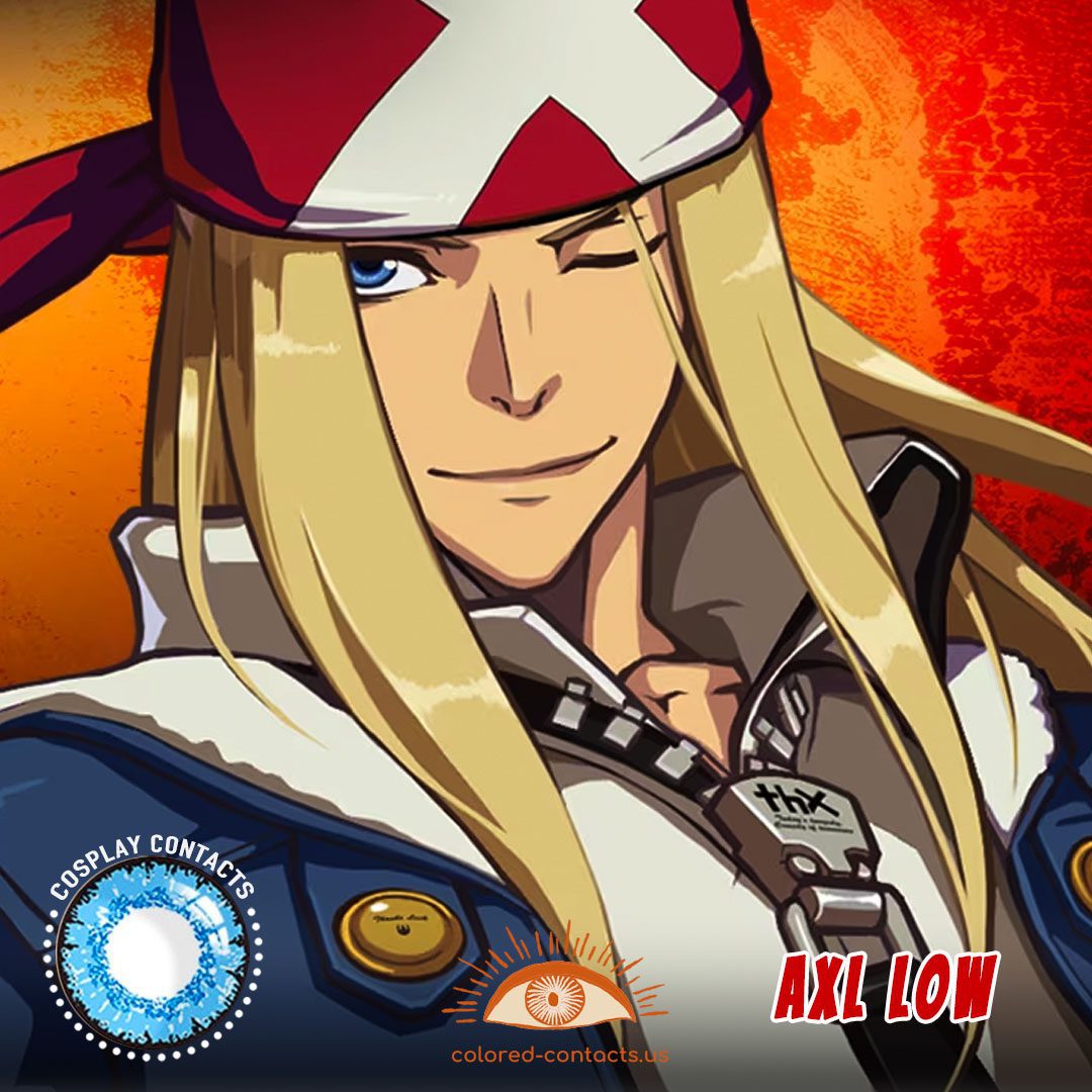 Guilty Gear : AXL LOW Cosplay Contact Lenses - image 1