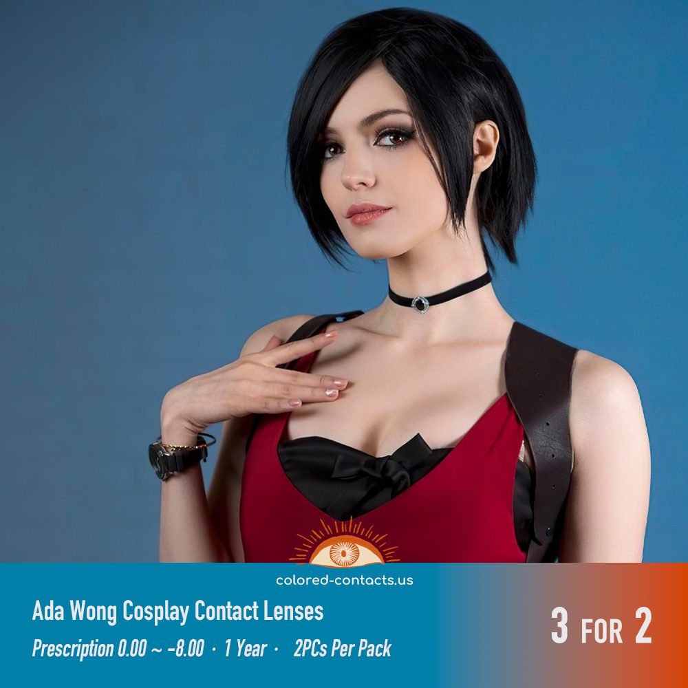 Ada Wong Cosplay Contact Lenses - thumbnail 3
