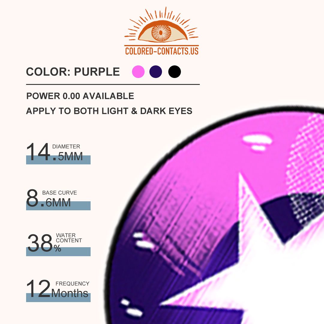 Ai Hoshino Cosplay Contact Lenses - SSR V2 - thumbnail 3