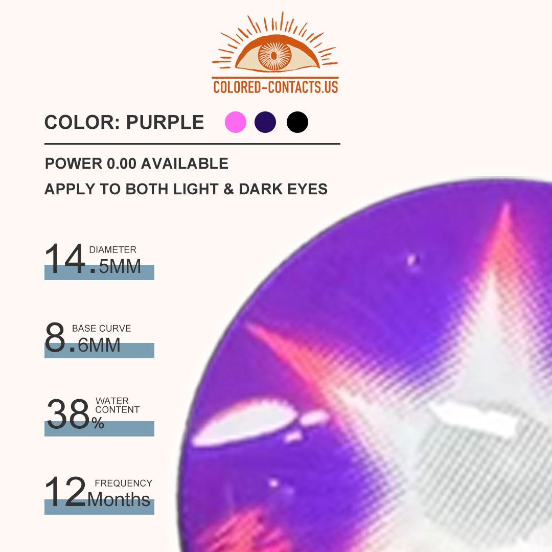 Ai Hoshino Cosplay Contact Lenses - SSR V3 - thumbnail 3