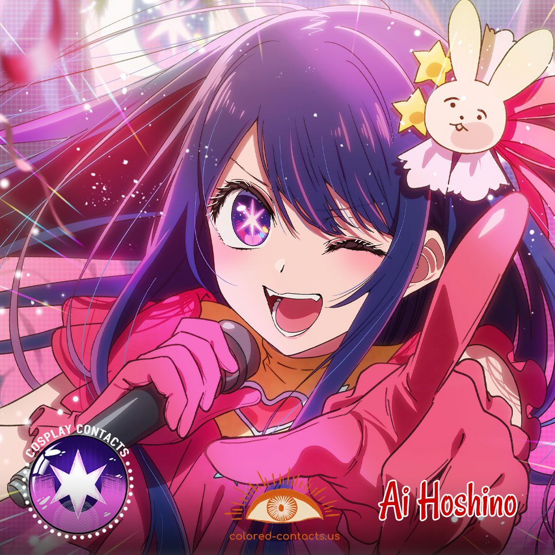 Ai Hoshino Cosplay Contact Lenses - SSR V2 - image 1