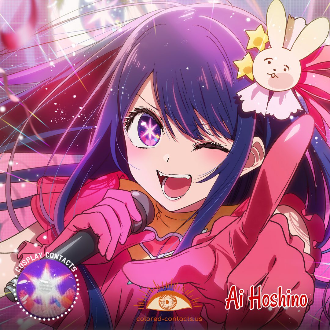 Ai Hoshino Cosplay Contact Lenses - SSR V3 - image 1