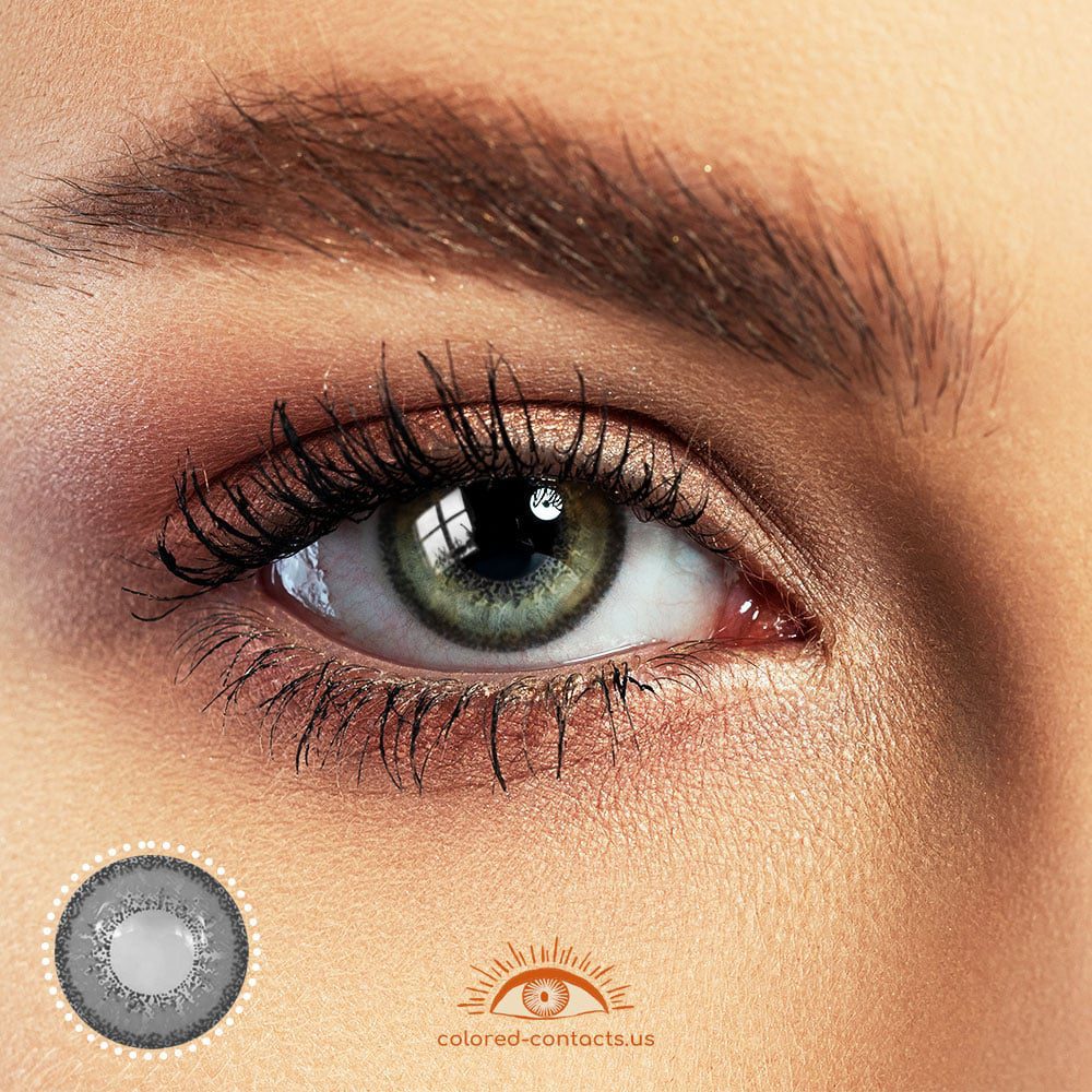 Ai Kotoba Anime Eye Grey Colored Contacts - image 1