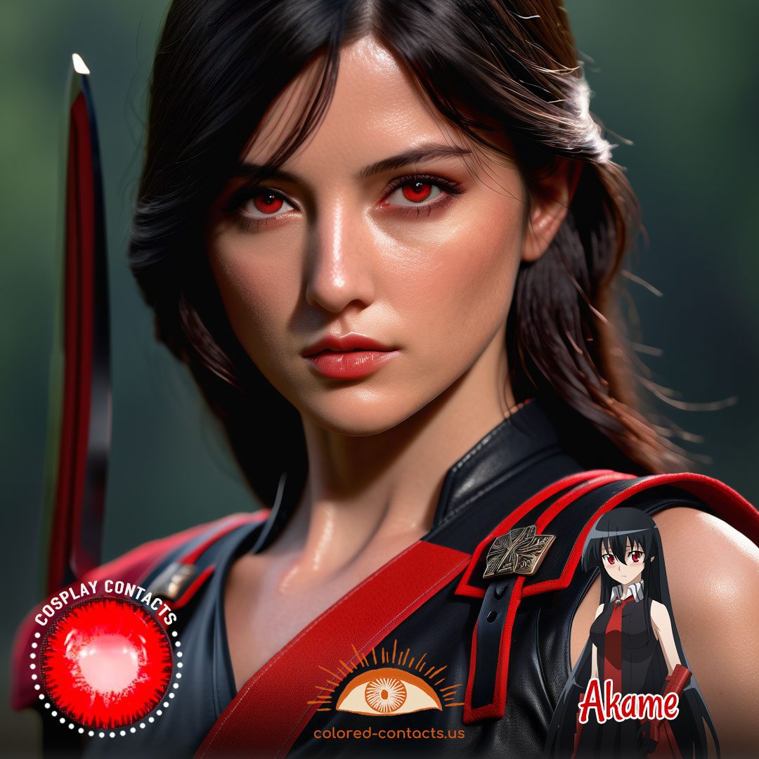 Akame ga Kill!: Akame Cosplay Contact Lenses - image 1