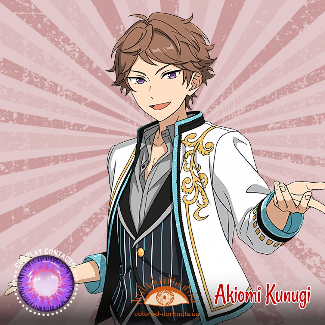 Akiomi Kunugi Thunder Cosplay Contact Lenses - image 1