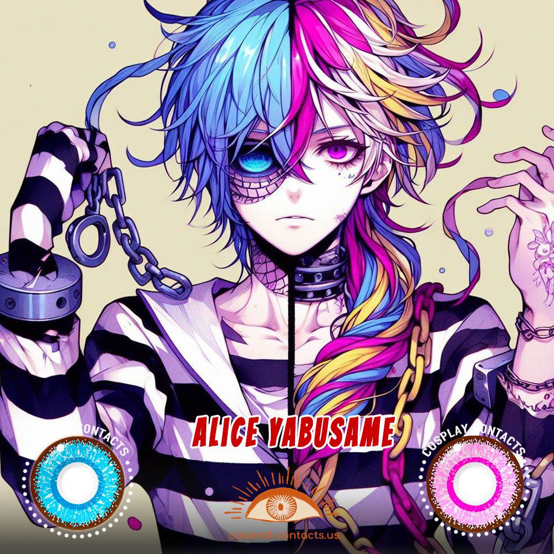 Alice Yabusame Cosplay Contact Lenses - image 1