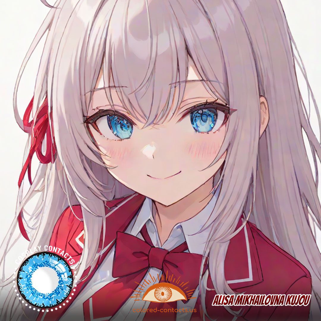 Alisa Mikhailovna Kujou Cosplay Blue Contact Lenses - image 1