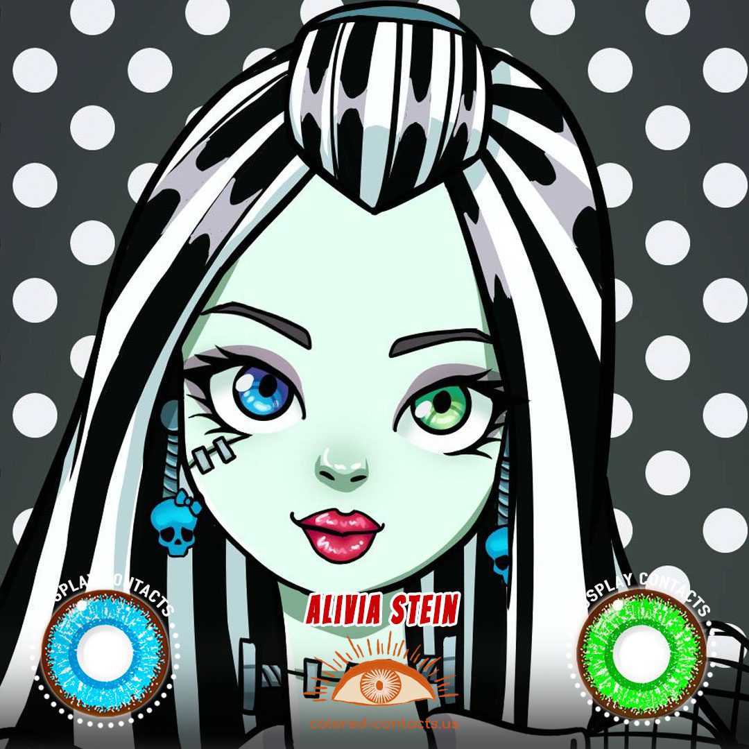 Monster High : Alivia Stein Cosplay Contact Lenses - image 1