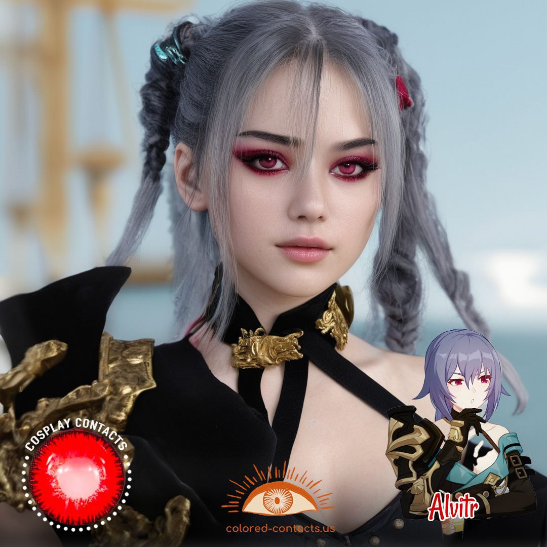 Honkai Impact 3rd: Alvitr Cosplay Contact Lenses - image 1