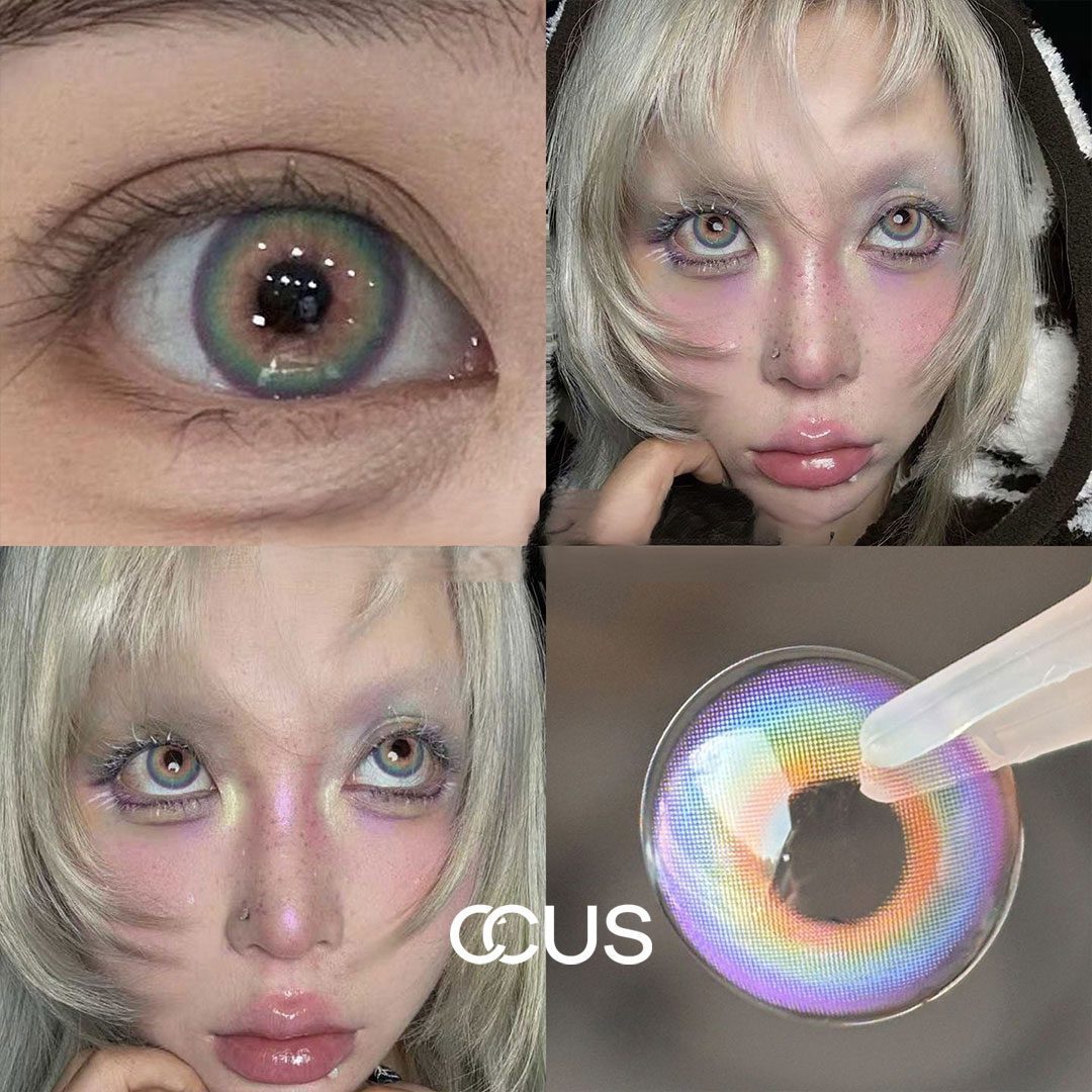 Angel Rainbow Colored Contacts - thumbnail 2