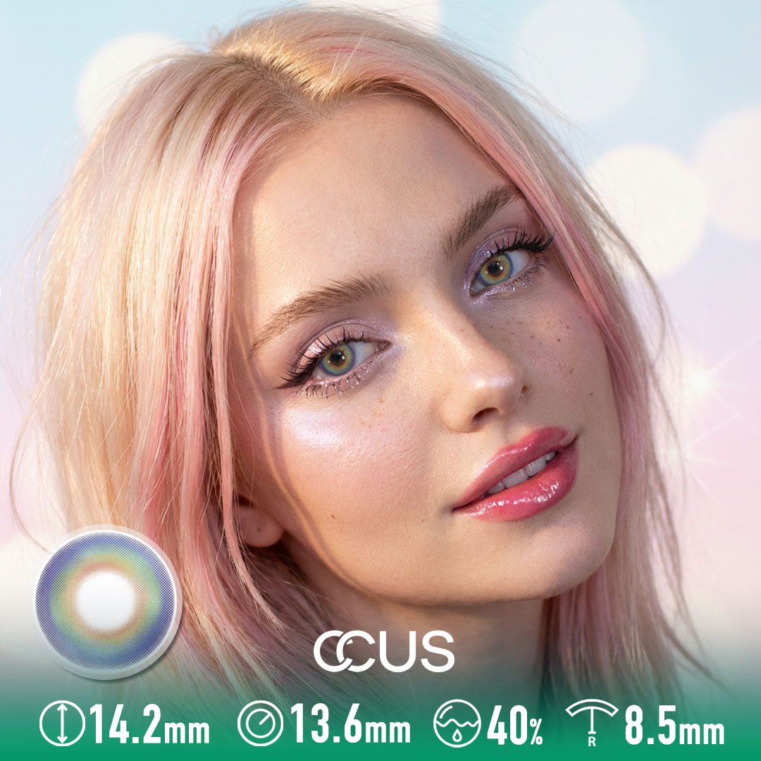 Angel Rainbow Colored Contacts - image 1