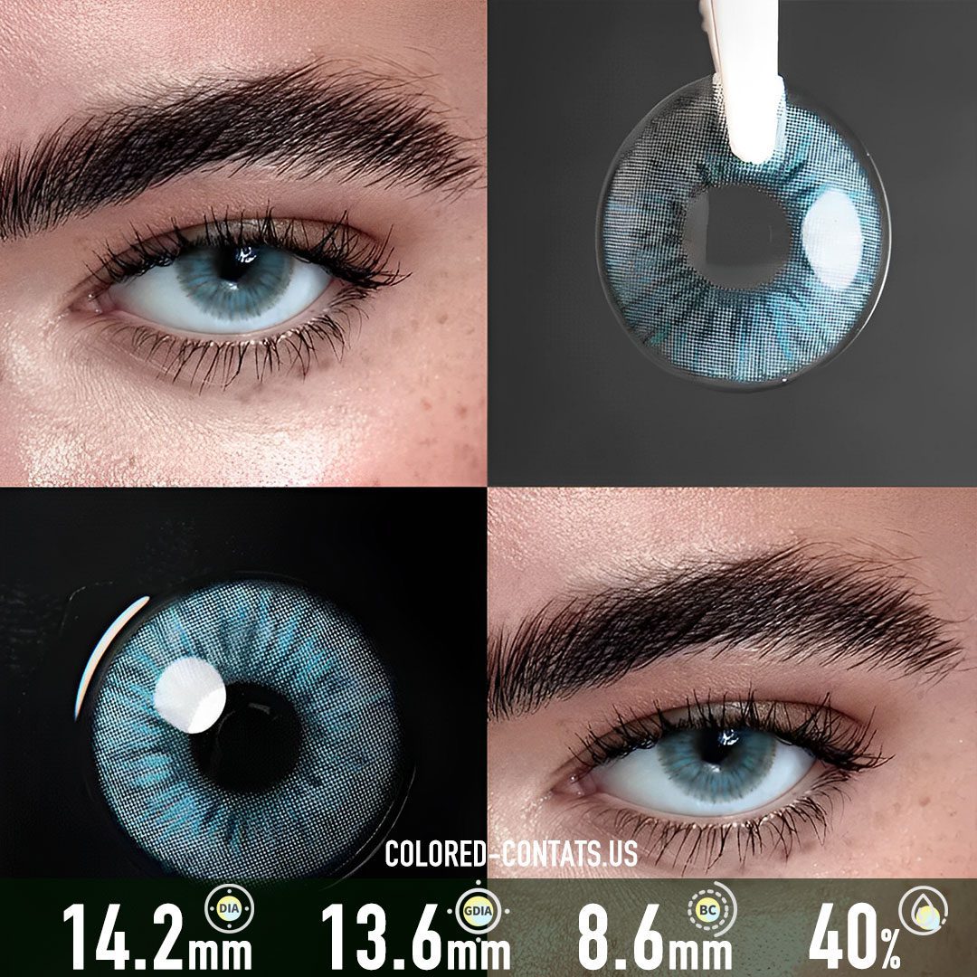 Angeles Blue Contact Lenses - image 1