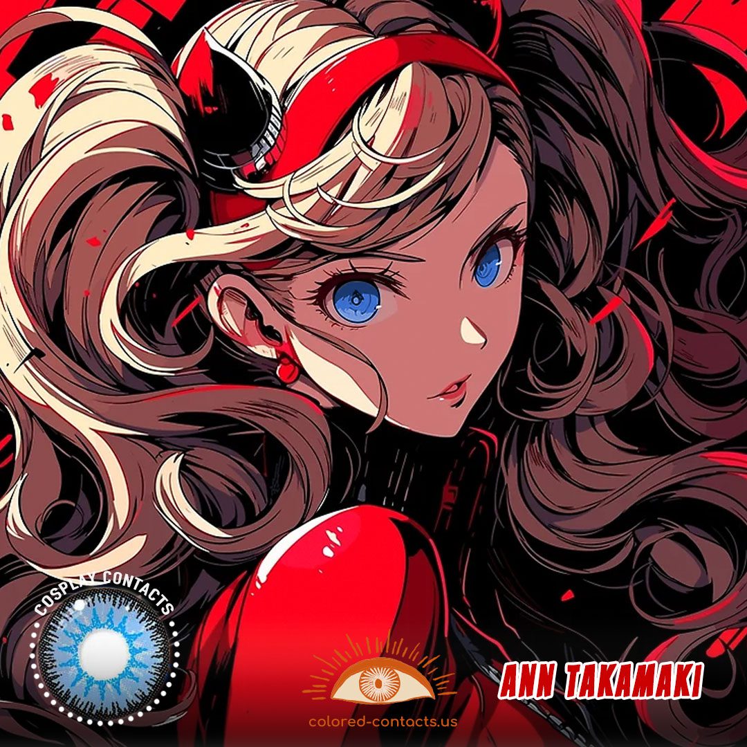 Persona 5 : Ann Takamaki Cosplay Contact Lenses - image 1