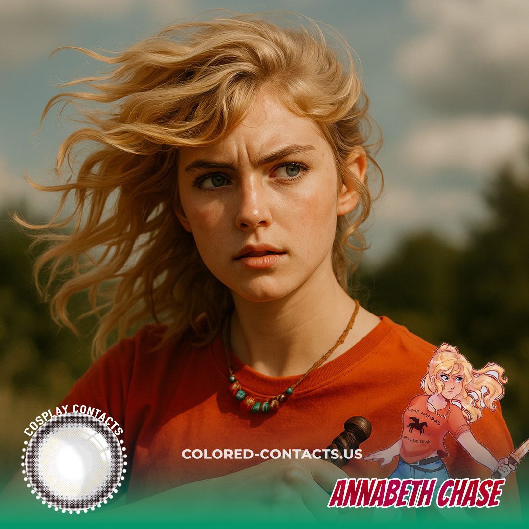 Annabeth Chase Cosplay Contact Lenses - image 1