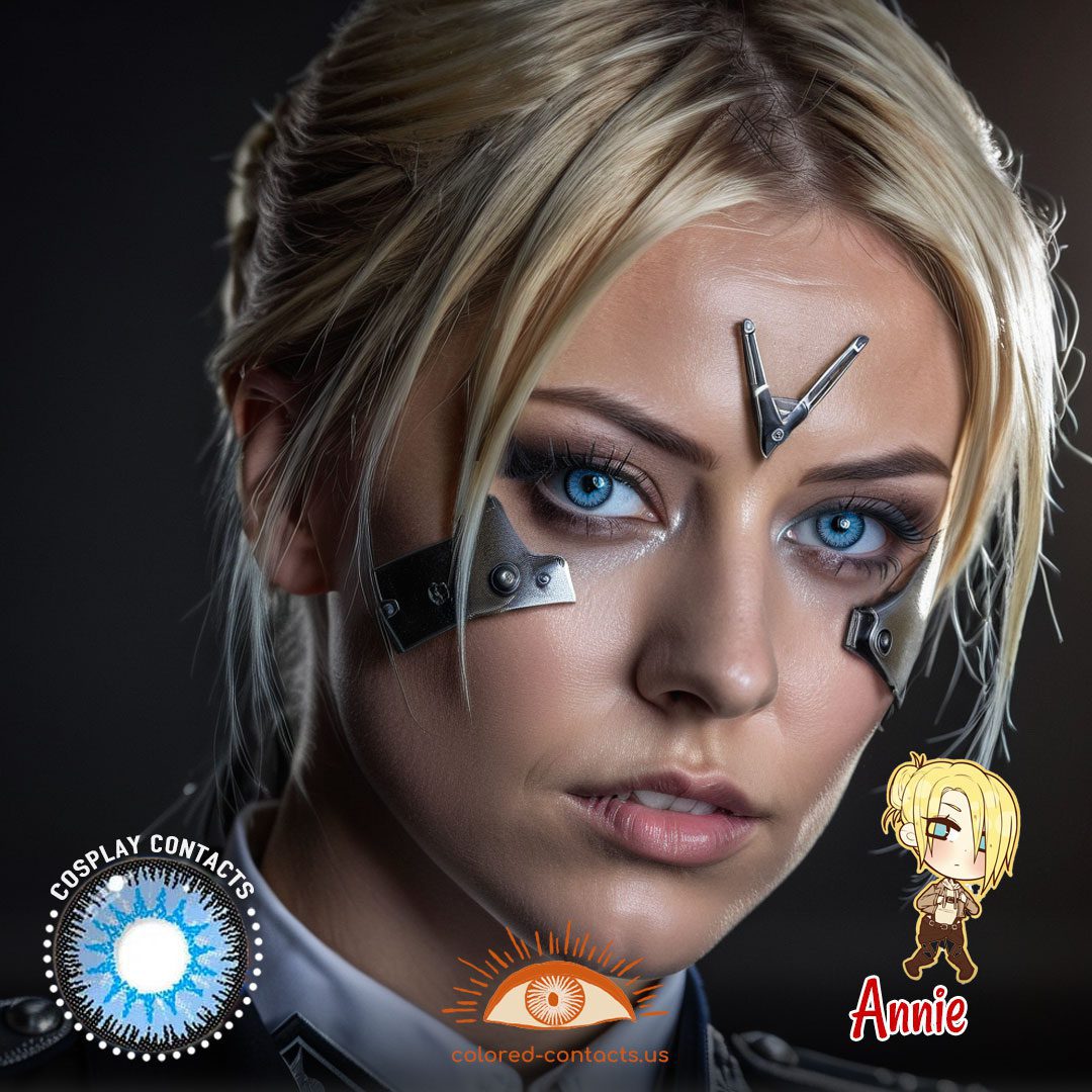 Attack on Titan: Annie Leonhart Cosplay Contact Lenses - image 1
