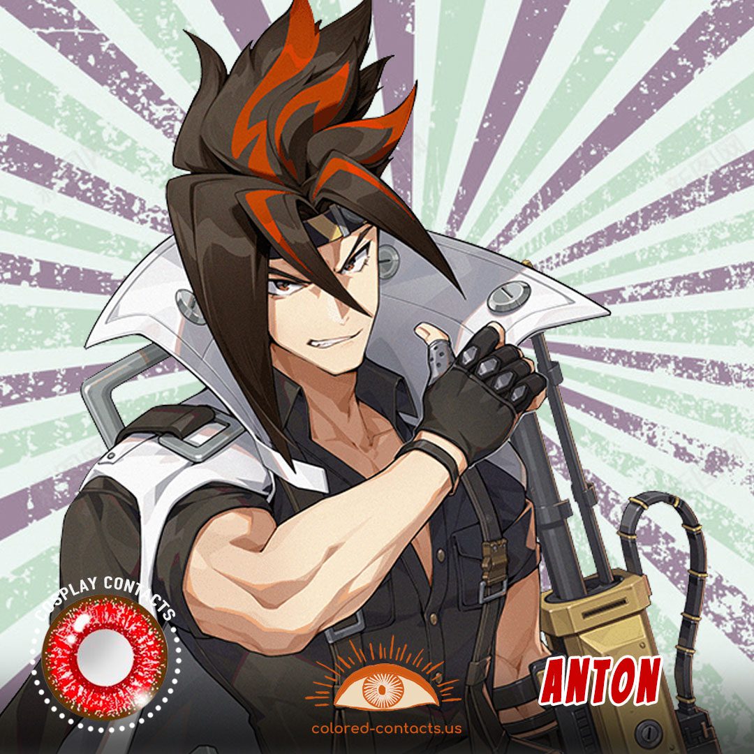 ZZZ Anton Cosplay Contact Lenses - image 1