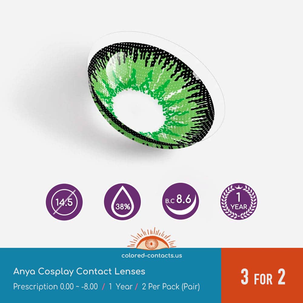Anya Cosplay Contact Lenses - thumbnail 3