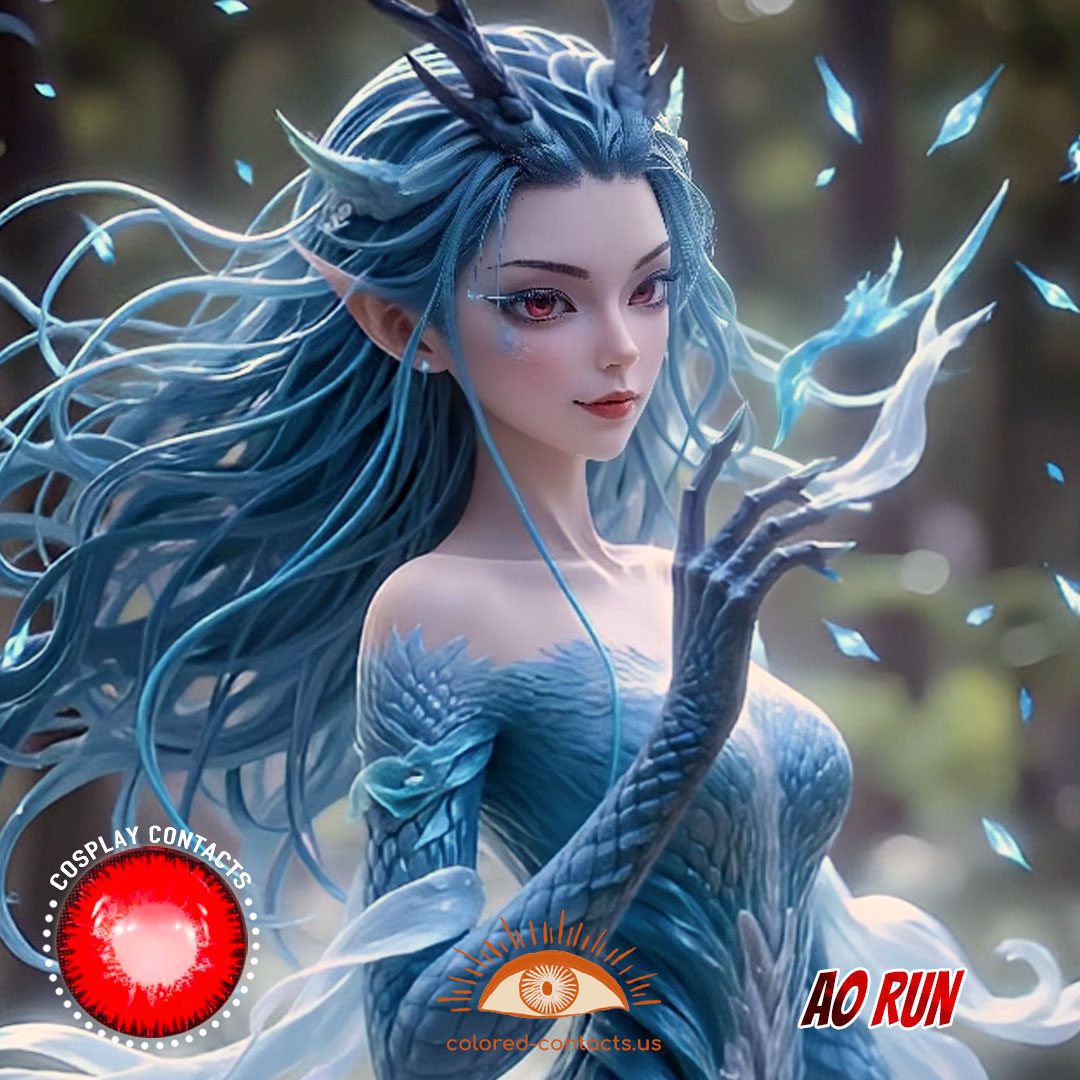 Ao Run Dragon King Contact Lenses - image 1