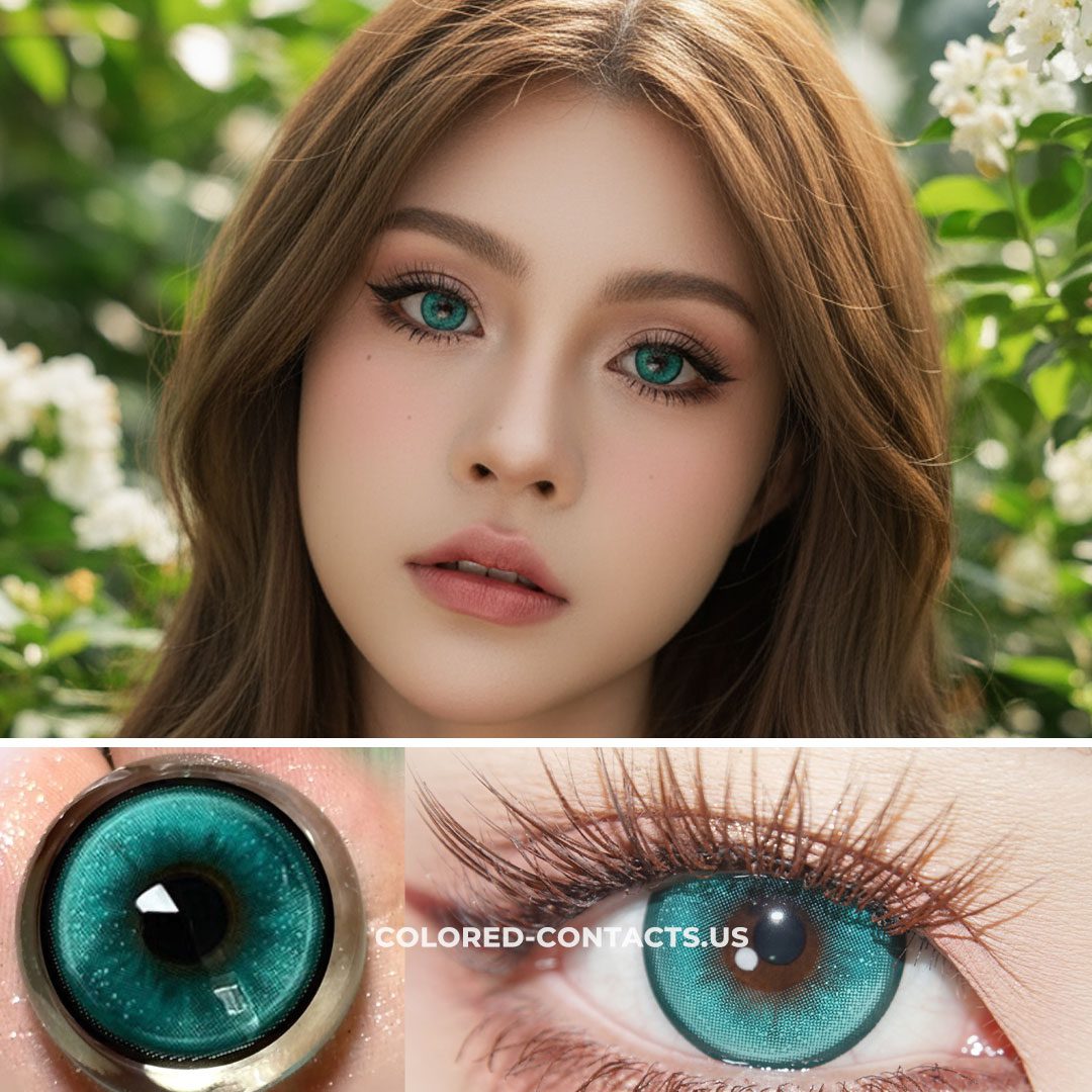 Ethereal Dream Green Colored Contacts | 4-Lens Pack - thumbnail 2