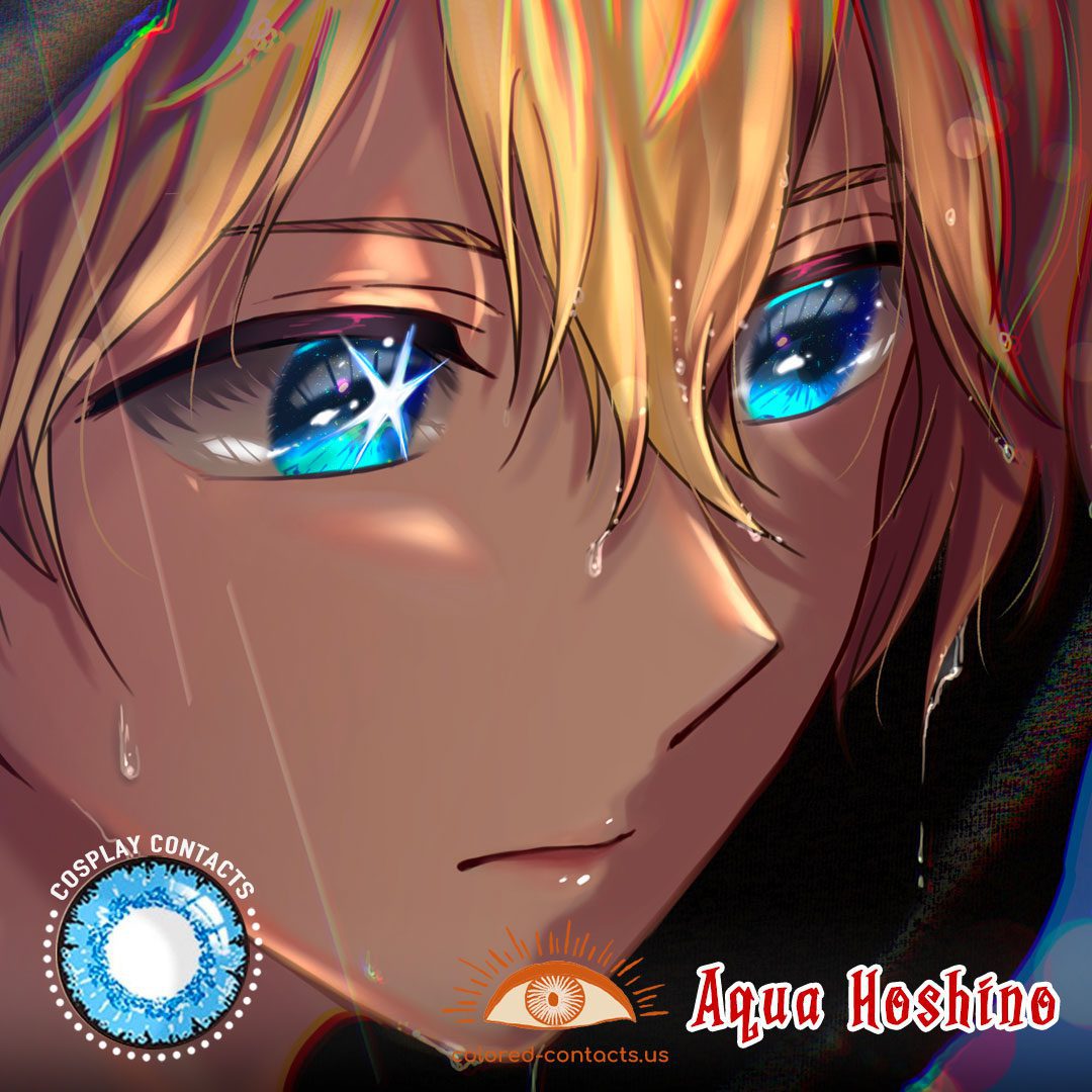 Aqua Hoshino Cosplay Contacts - image 1