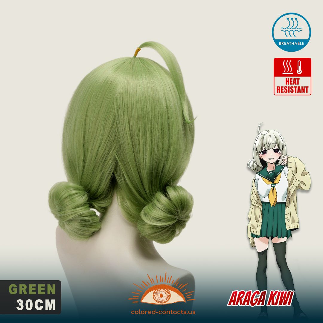 Mahoako: Araga Kiwi Cosplay Wig - thumbnail 3