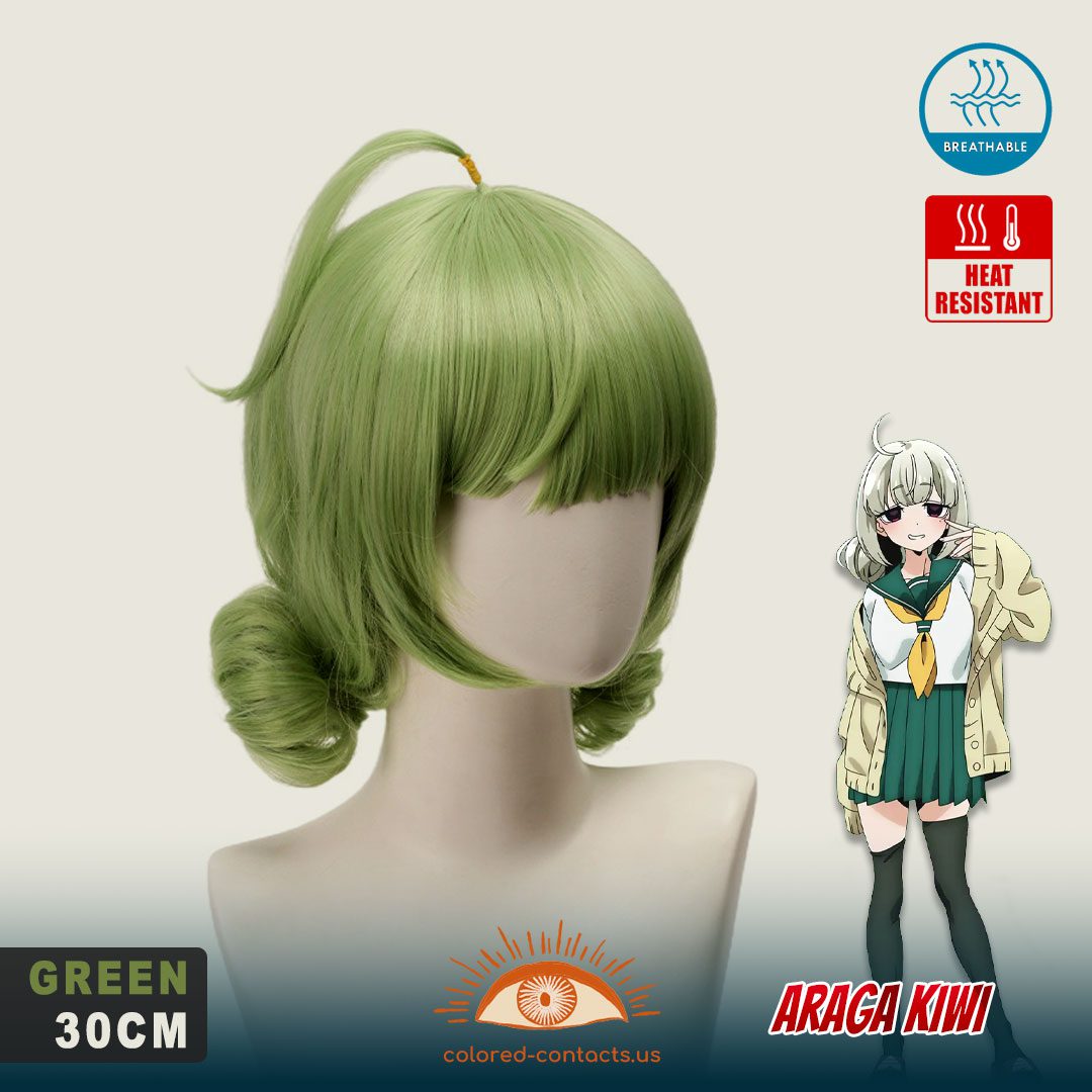 Mahoako: Araga Kiwi Cosplay Wig - thumbnail 2