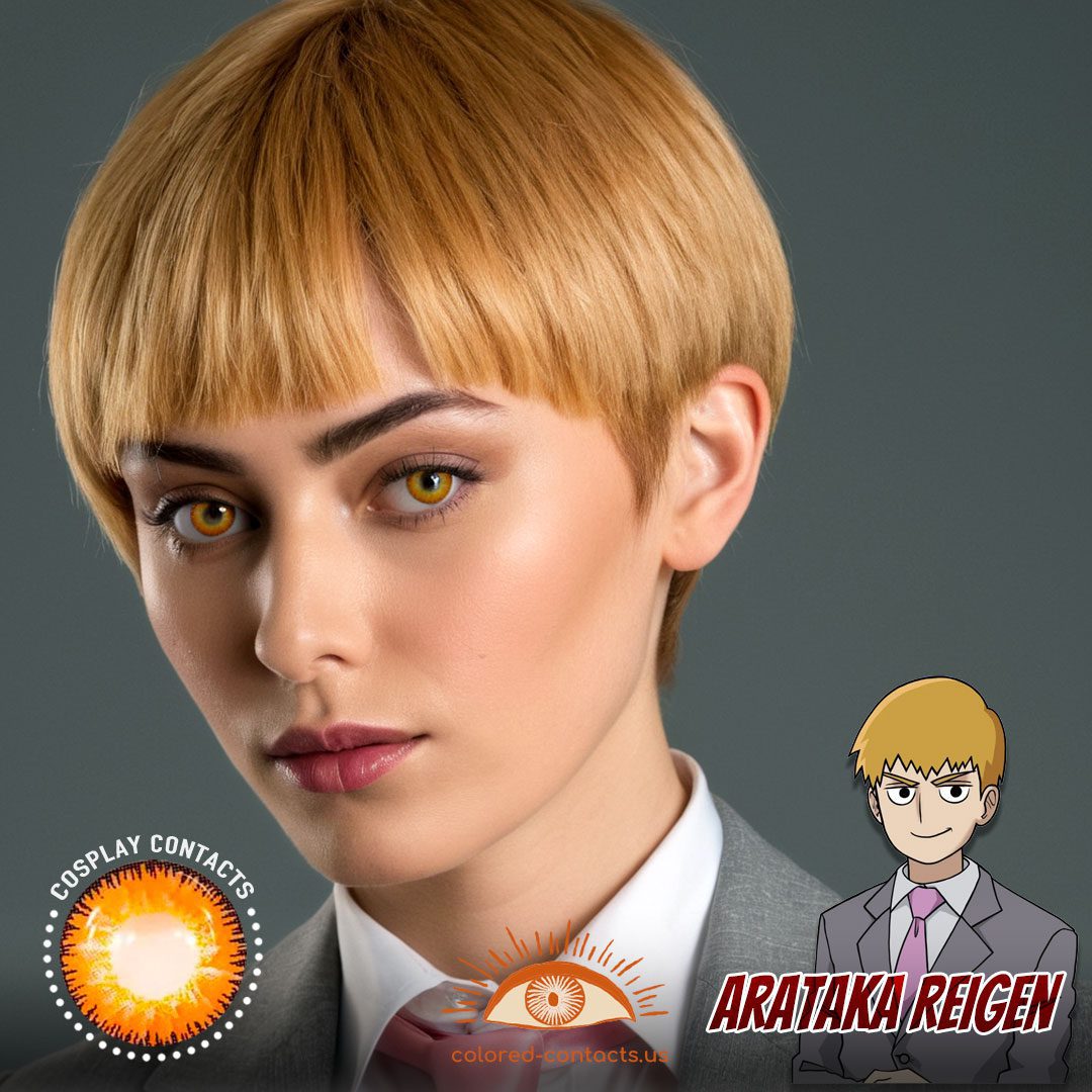 Mob Psycho 100: Arataka Reigen Cosplay Wig - thumbnail 4