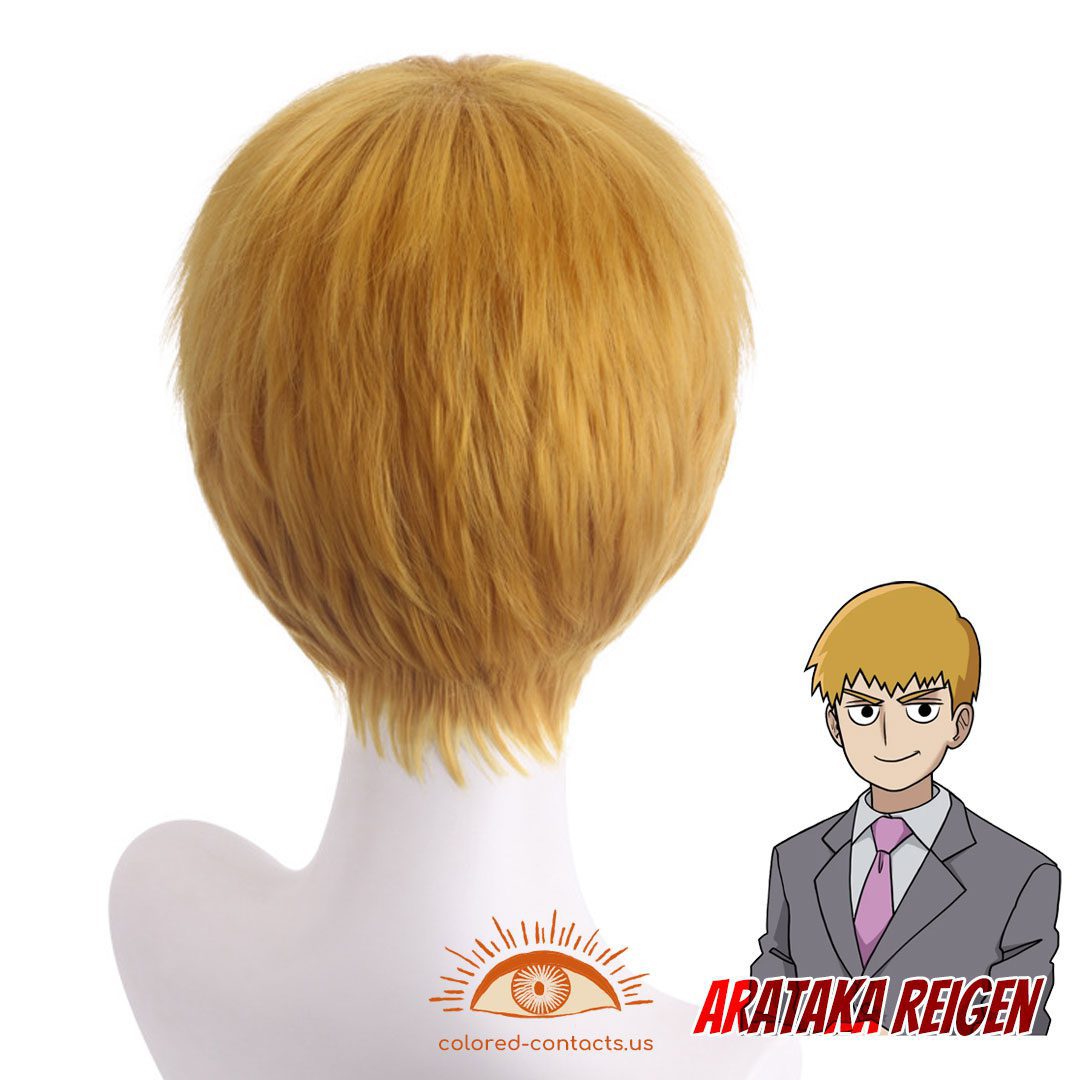 Mob Psycho 100: Arataka Reigen Cosplay Wig - thumbnail 3