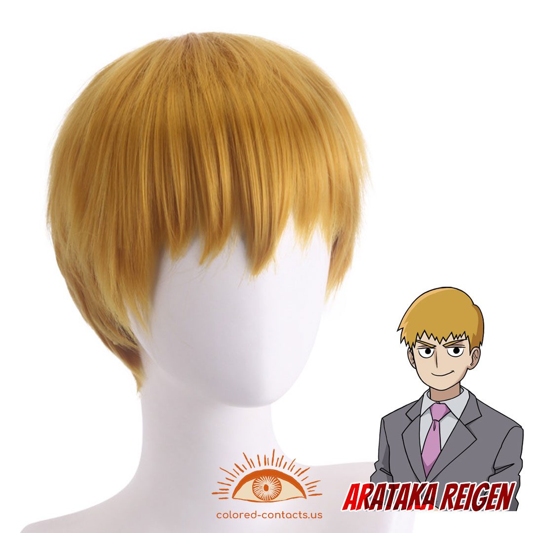 Mob Psycho 100: Arataka Reigen Cosplay Wig - thumbnail 2