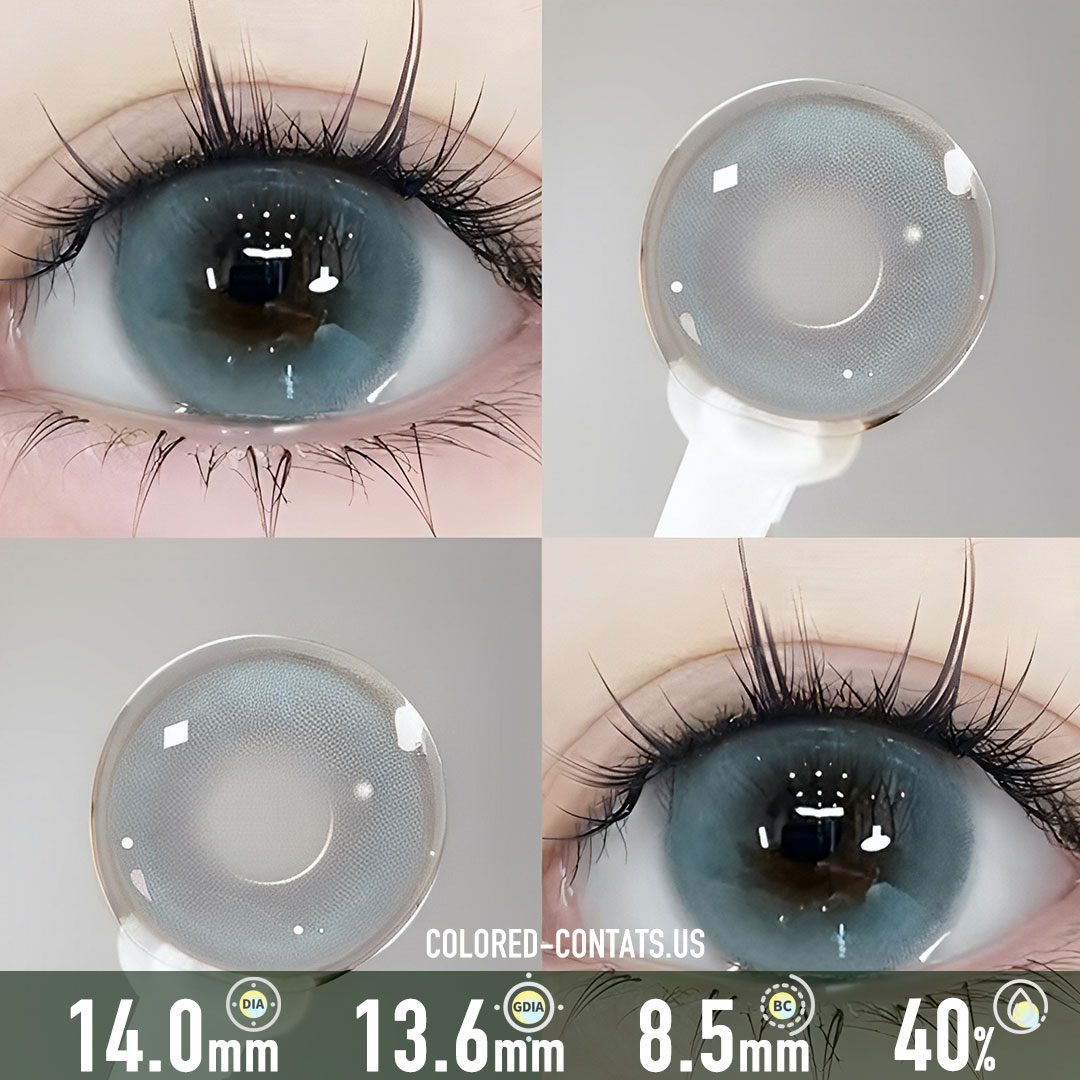 Arctic Mist Blue Contact Lenses - image 1