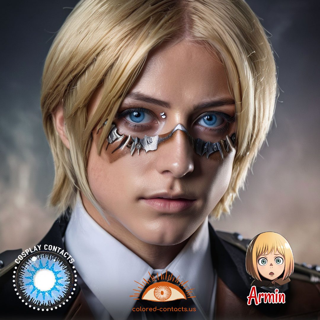 Attack on Titan: Armin Cosplay Contact Lenses - image 1