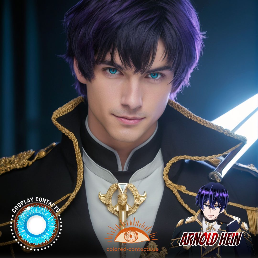 Arnold HEIN Cosplay Blue Contact Lenses - image 1