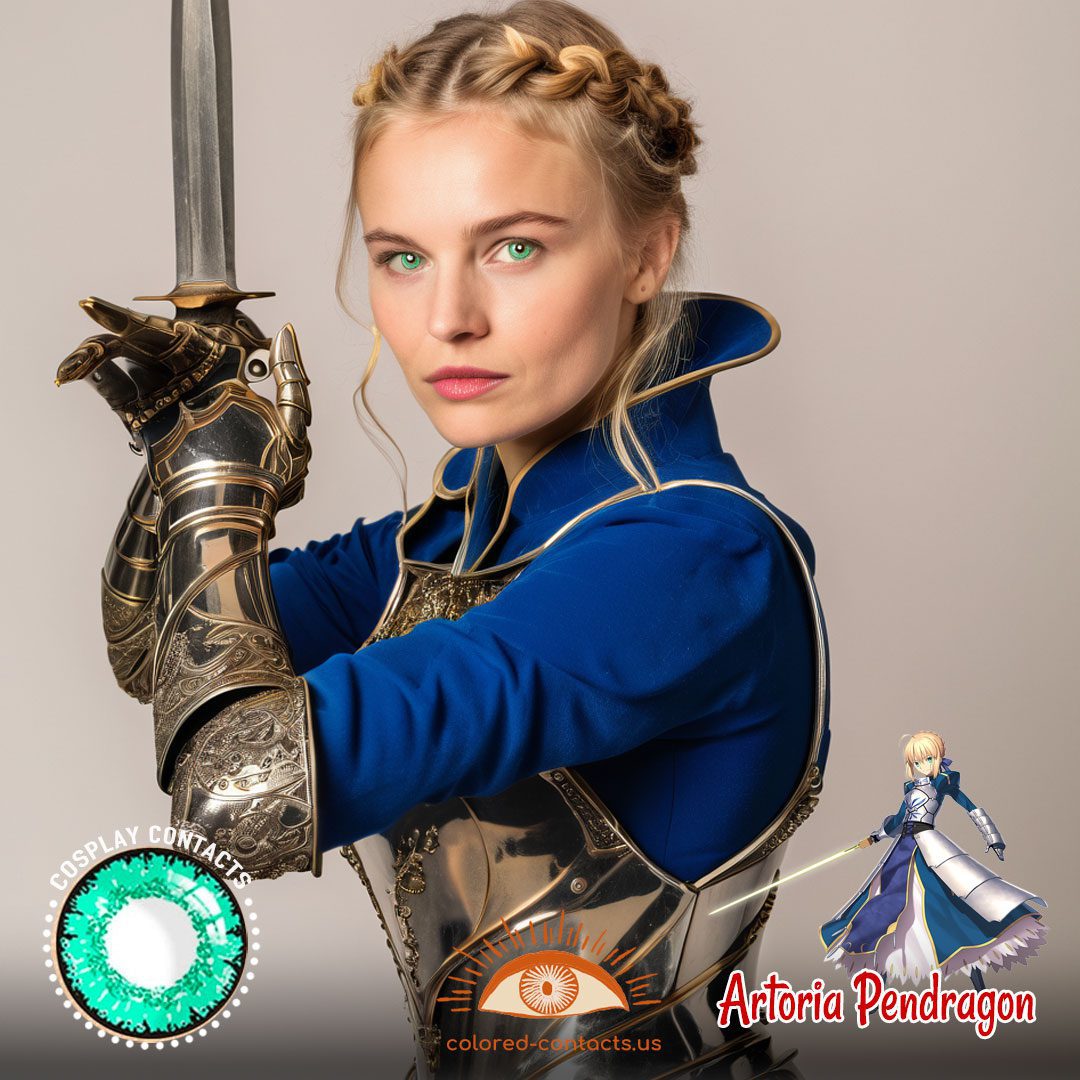 Artoria Pendragon Cosplay Contact Lenses - image 1