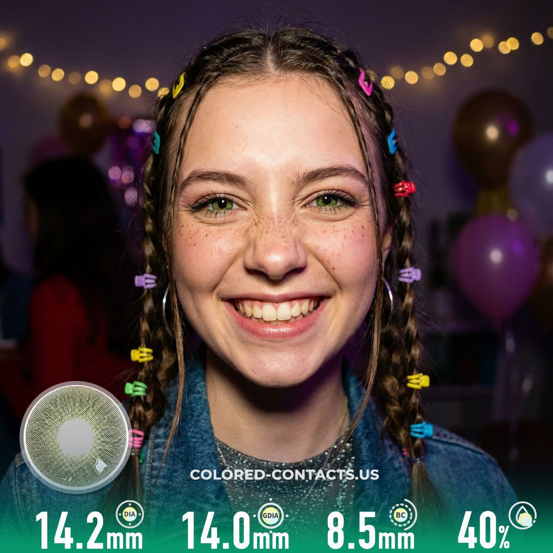 Asa Green Contact Lenses - image 1