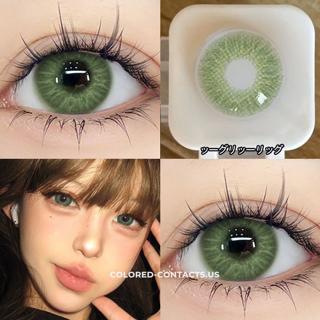Asa Green Contact Lenses - thumbnail 2