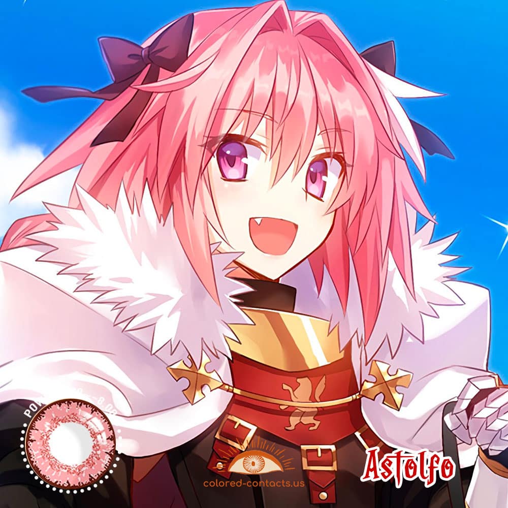Astolfo Cosplay Contact Lenses - image 1