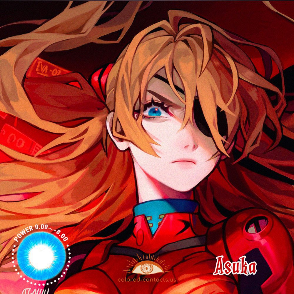 Asuka Cosplay Contact Lenses - image 1